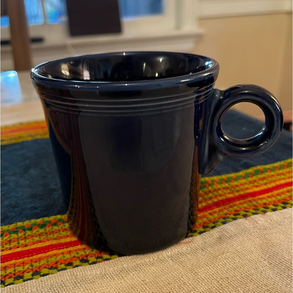 Fiesta navy blue mug. New condition